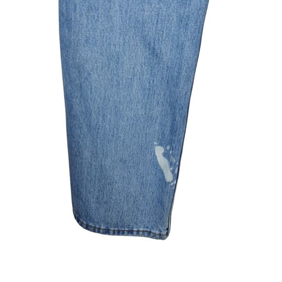 Vintage Levi's Silver Tab 637 High Rise Relaxed Straight 100% Cotton Jeans 28x31 - Picture 8 of 16